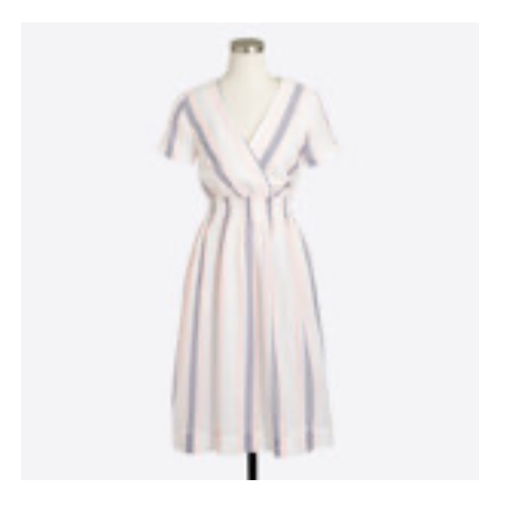 Casual Seersucker Sun Dress